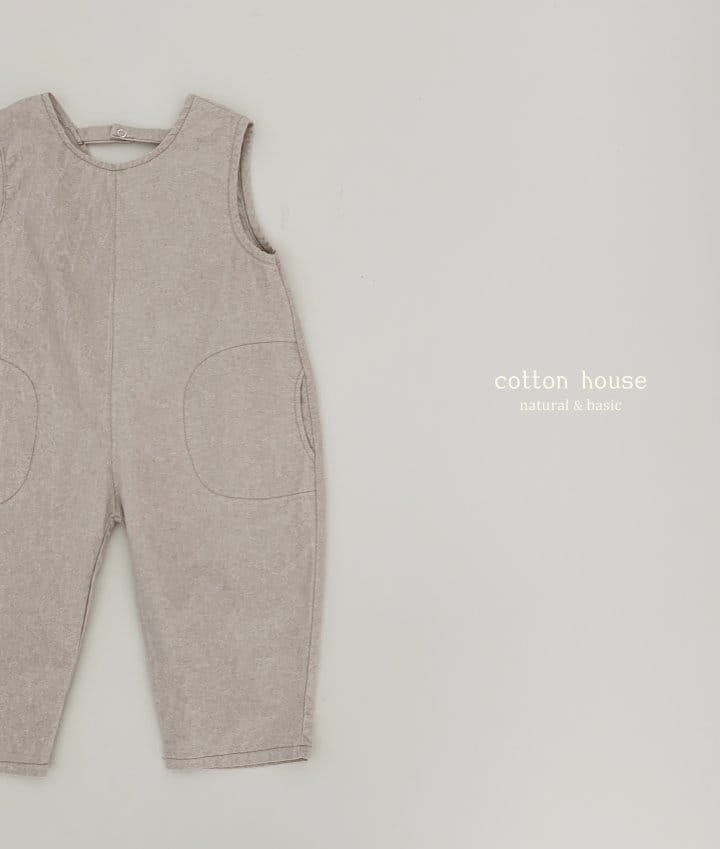 Cotton House - Korean Baby Fashion - #babyboutiqueclothing - Pigment Jumpsuit - 12