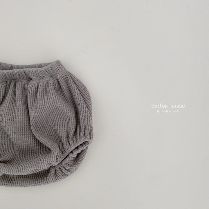 Cotton House - Korean Baby Fashion - #babyboutiqueclothing - Waffle Bloomer - 11
