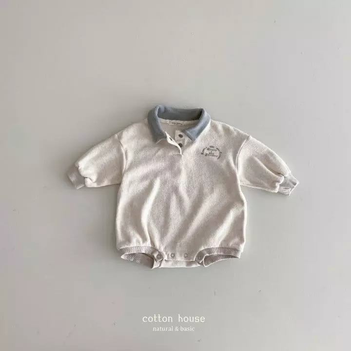 Cotton House - Korean Baby Fashion - #babygirlfashion - Terry Bodysuit - 6