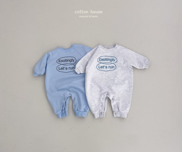 Cotton House - Korean Baby Fashion - #babyfever - Run Bodysuit - 4