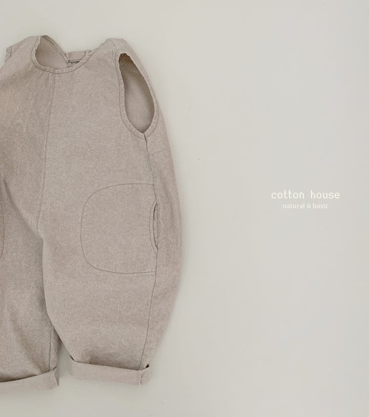 Cotton House - Korean Baby Fashion - #babygirlfashion - Pigment Jumpsuit