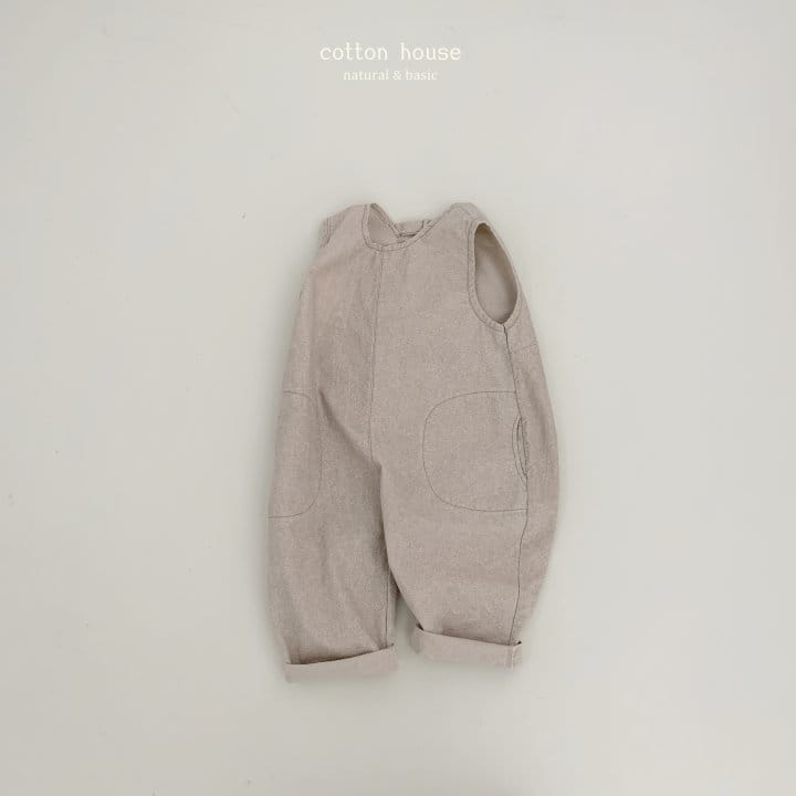 Cotton House - Korean Baby Fashion - #babyoninstagram - Pigment Jumpsuit - 3