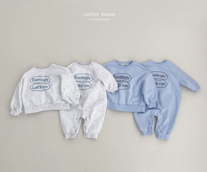 Cotton House - Korean Baby Fashion - #babyoutfit - Run Bodysuit - 9