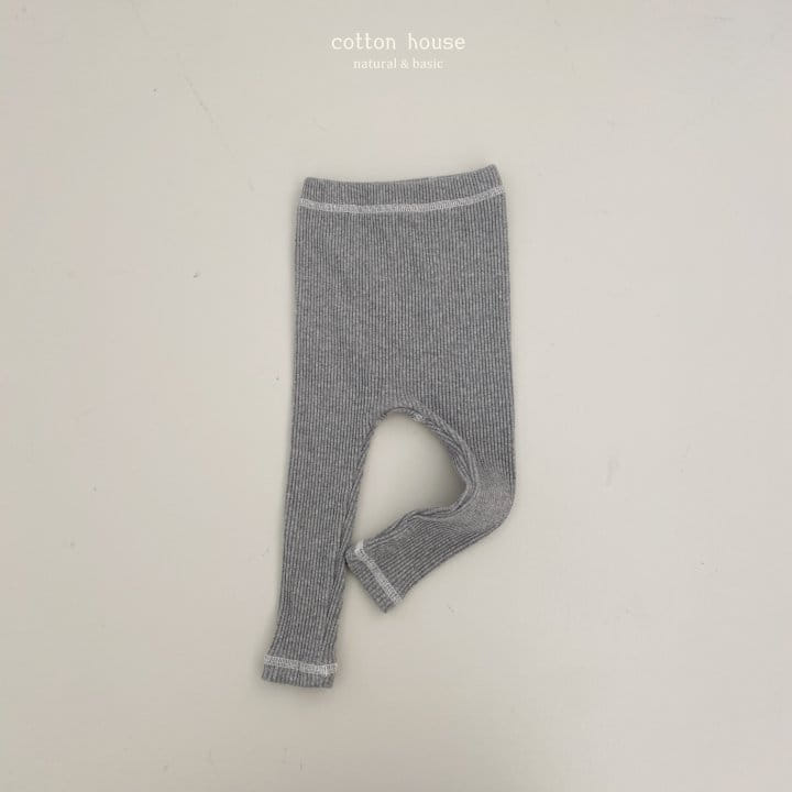Cotton House - Korean Baby Fashion - #babywear - Rib Leggings - 5