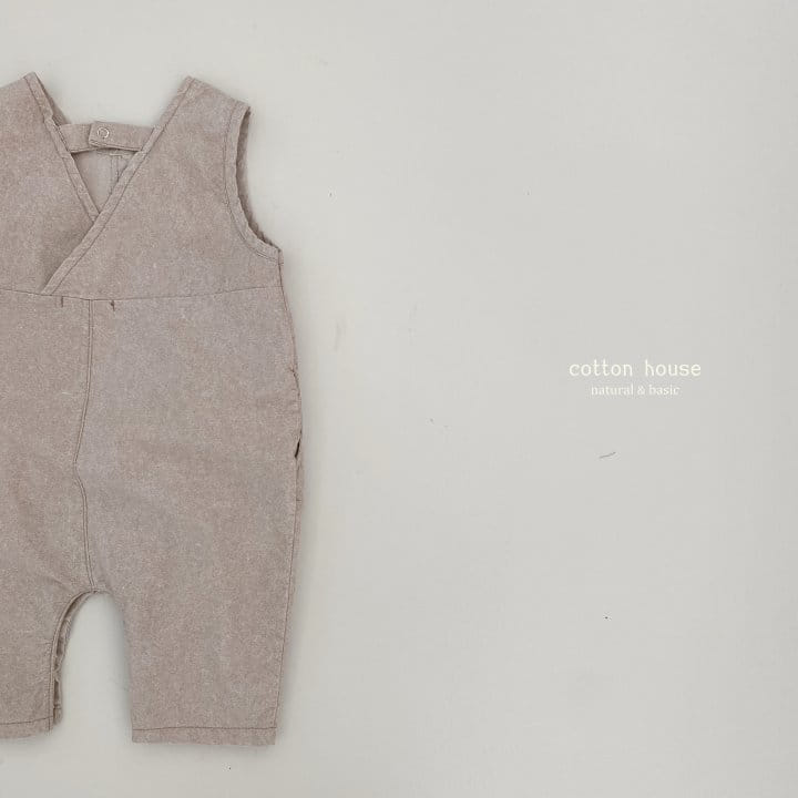 Cotton House - Korean Baby Fashion - #onlinebabyshop - Pigment Jumpsuit - 9