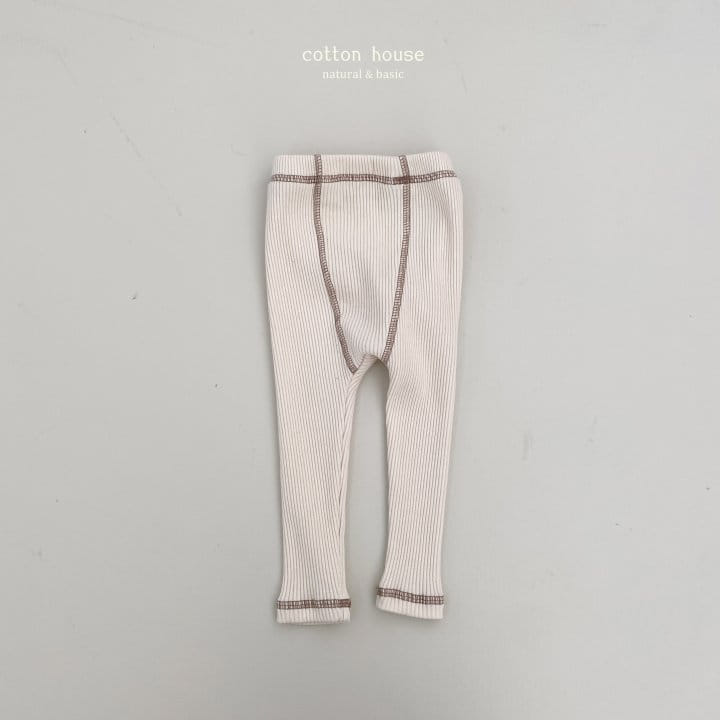 Cotton House - Korean Baby Fashion - #smilingbaby - Rib Leggings - 8