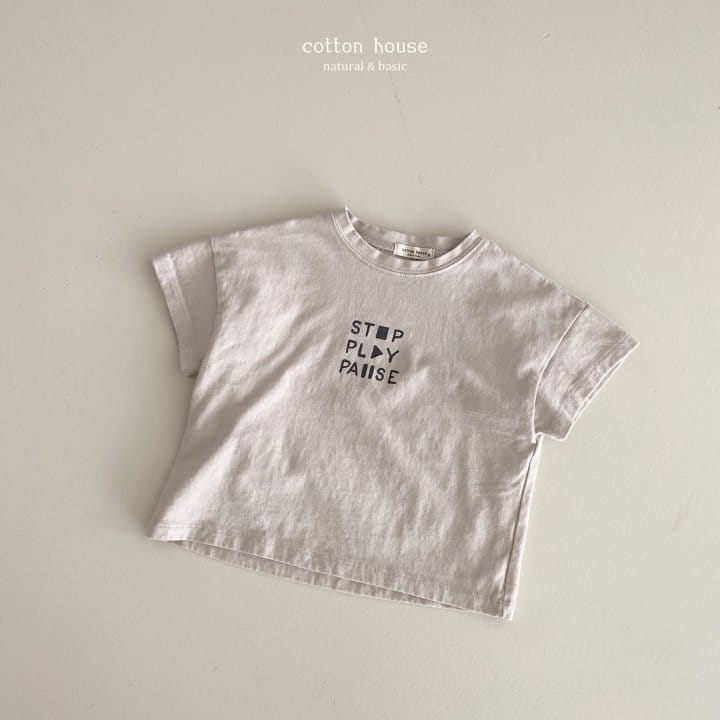 Cotton House - Korean Children Fashion - #Kfashion4kids - Play Short Sleeves Tee - 8