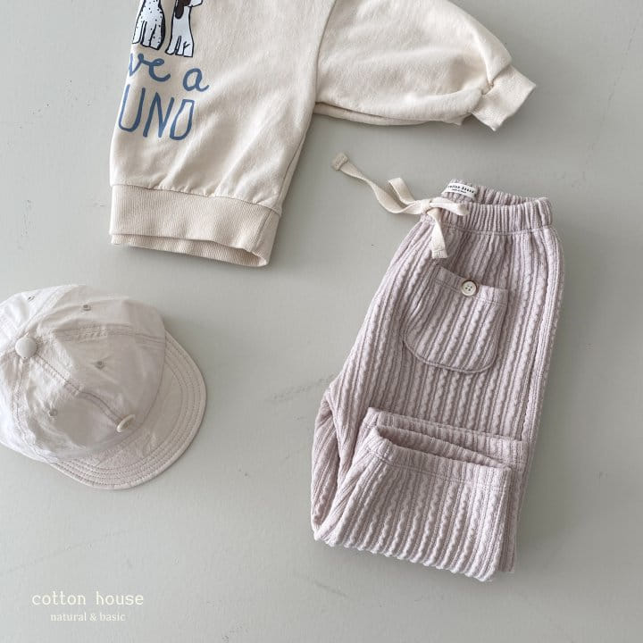 Cotton House - Korean Children Fashion - #childofig - Madellen Knit Pants - 11