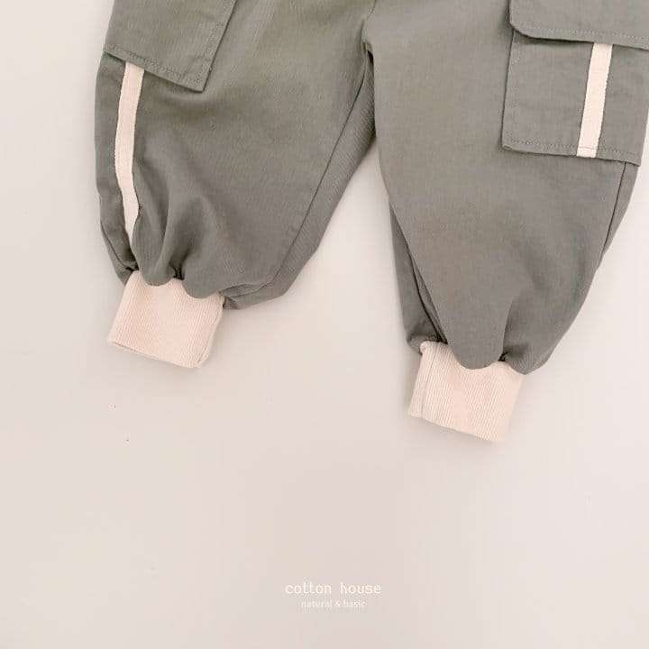 Cotton House - Korean Children Fashion - #childrensboutique - Tape Pants - 12