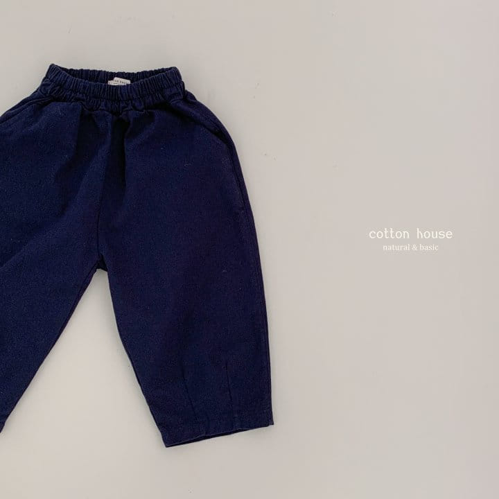 Cotton House - Korean Children Fashion - #childrensboutique - Tapered Dart Pants - 11