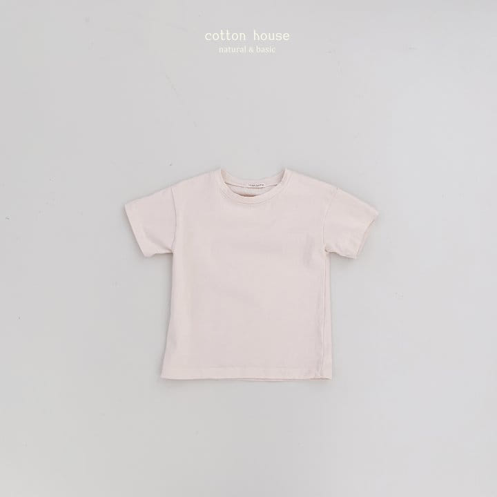 Cotton House - Korean Children Fashion - #designkidswear - Layered Short Sleeves Tee - 3