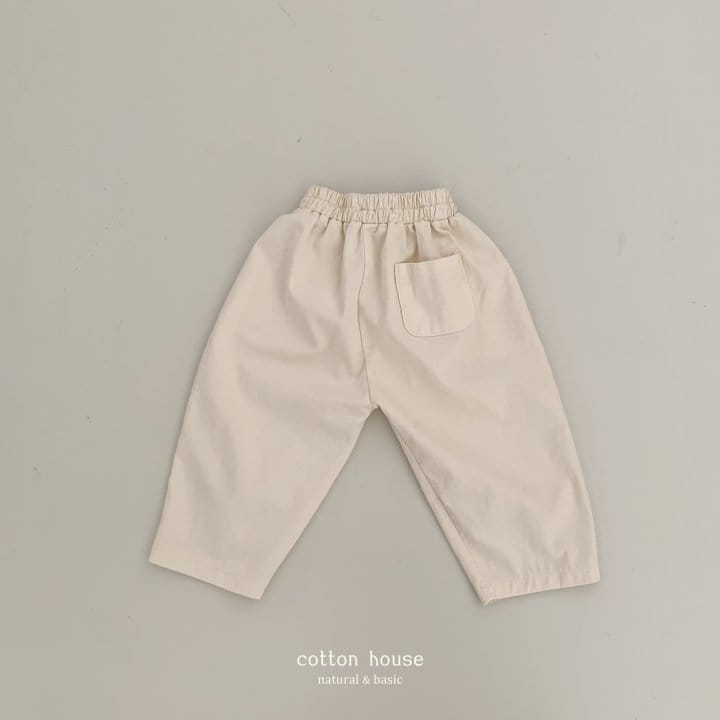 Cotton House - Korean Children Fashion - #designkidswear - Tapered Dart Pants - 12
