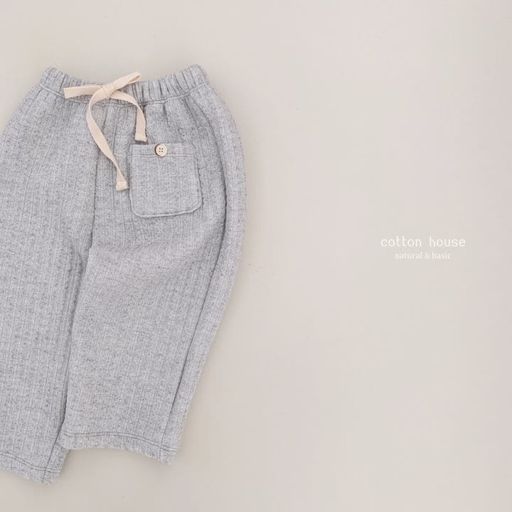Cotton House - Korean Children Fashion - #discoveringself - Madellen Knit Pants