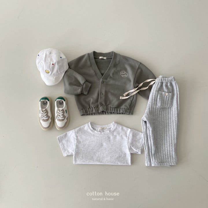 Cotton House - Korean Children Fashion - #kidsstore - Layered Short Sleeves Tee - 7
