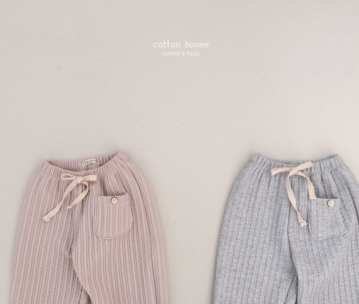 Cotton House - Korean Children Fashion - #kidsshorts - Madellen Knit Pants - 4