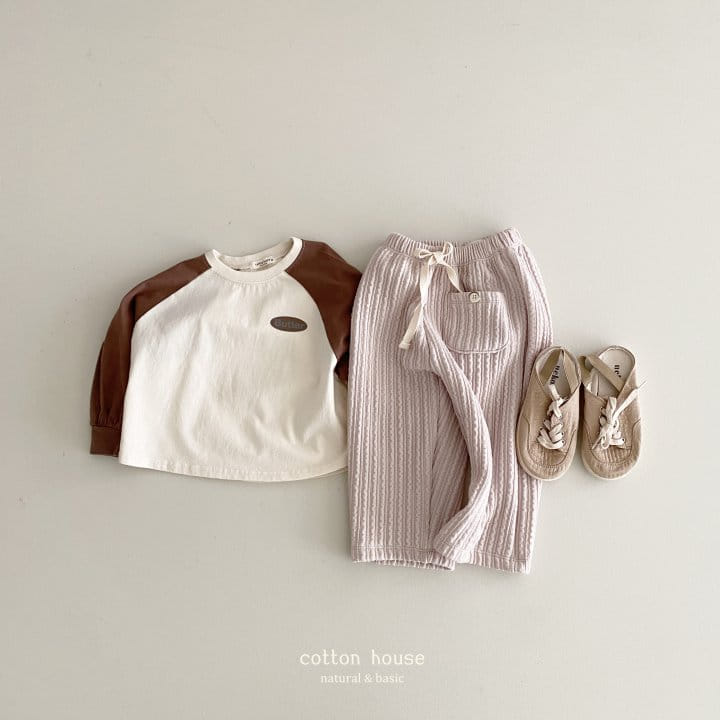 Cotton House - Korean Children Fashion - #kidzfashiontrend - Butter Raglan Tee - 11