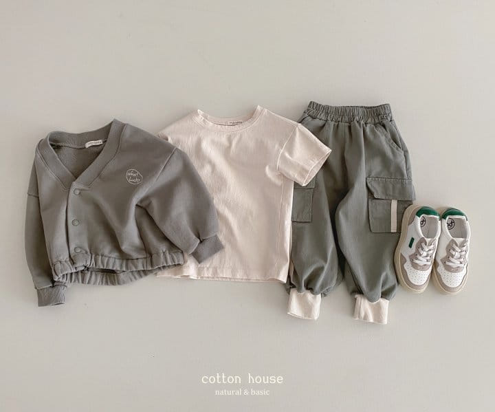 Cotton House - Korean Children Fashion - #kidzfashiontrend - Layered Short Sleeves Tee - 8