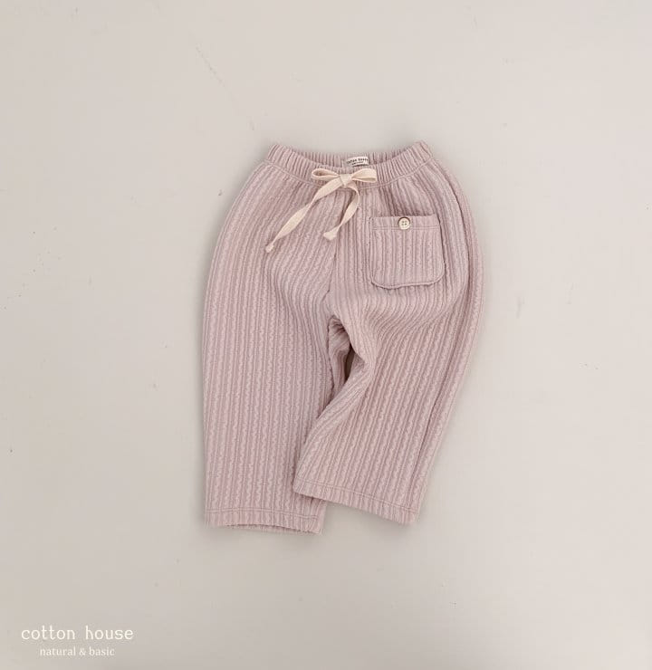 Cotton House - Korean Children Fashion - #kidzfashiontrend - Madellen Knit Pants - 5