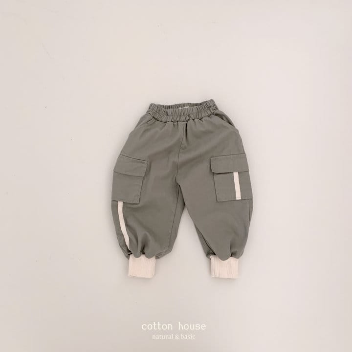 Cotton House - Korean Children Fashion - #kidsstore - Tape Pants - 4