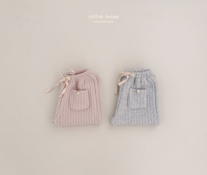 Cotton House - Korean Children Fashion - #littlefashionista - Madellen Knit Pants - 7