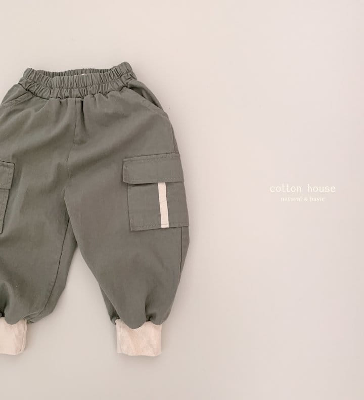 Cotton House - Korean Children Fashion - #littlefashionista - Tape Pants - 6