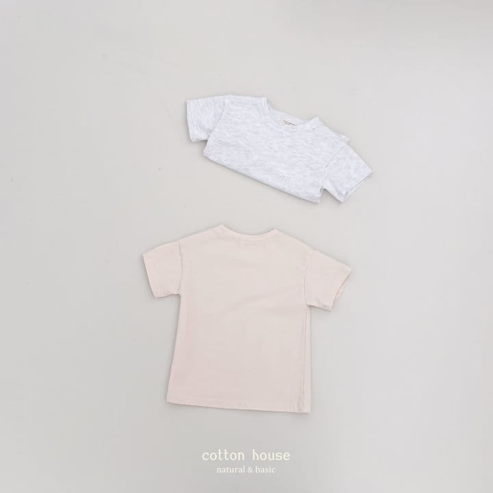 Cotton House - Korean Children Fashion - #magicofchildhood - Layered Short Sleeves Tee - 11