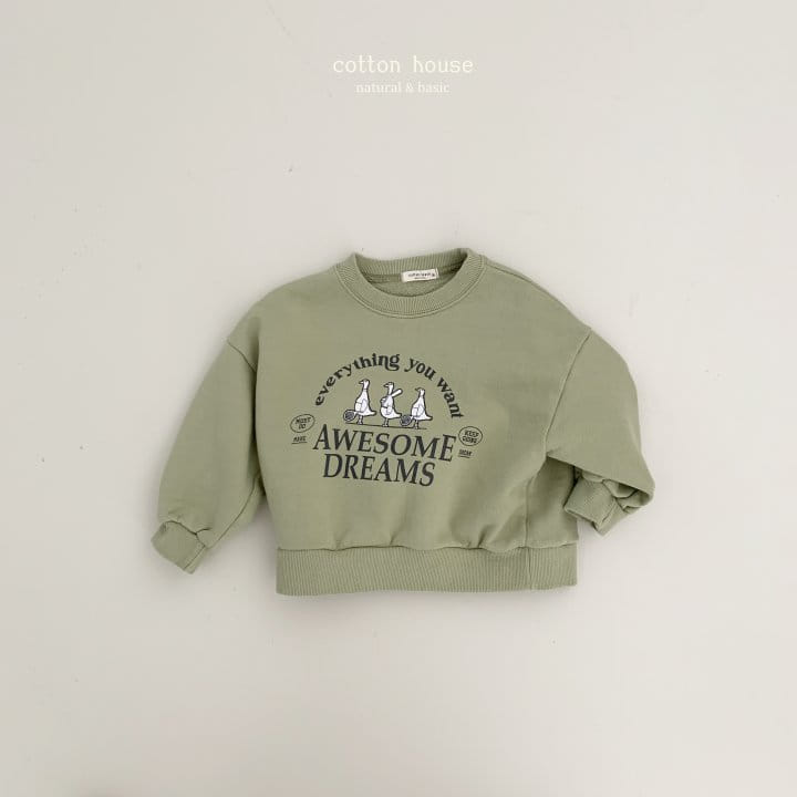 Cotton House - Korean Children Fashion - #minifashionista - Duck Sweatshirt - 2