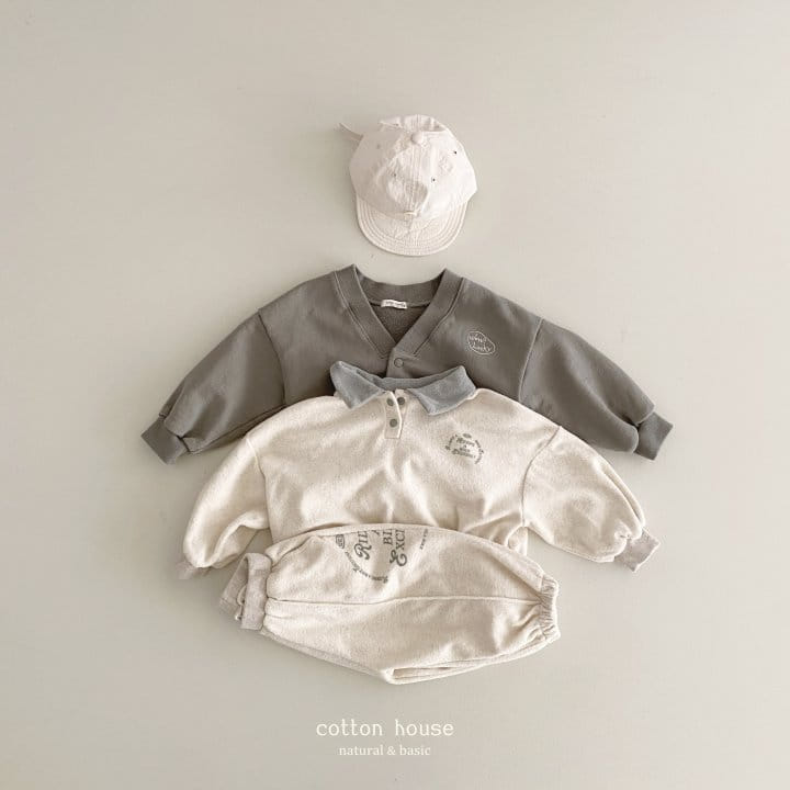 Cotton House - Korean Children Fashion - #minifashionista - Lucky V Neck Cardigan - 12