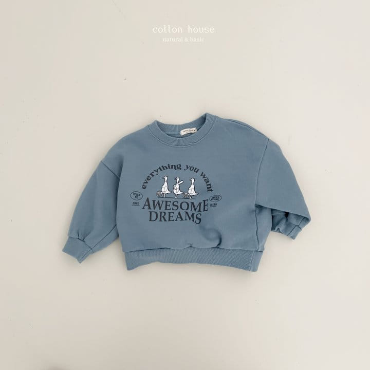 Cotton House - Korean Children Fashion - #prettylittlegirls - Duck Sweatshirt - 3