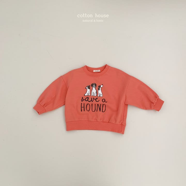 Cotton House - Korean Children Fashion - #prettylittlegirls - Hound Sweatshirt - 2