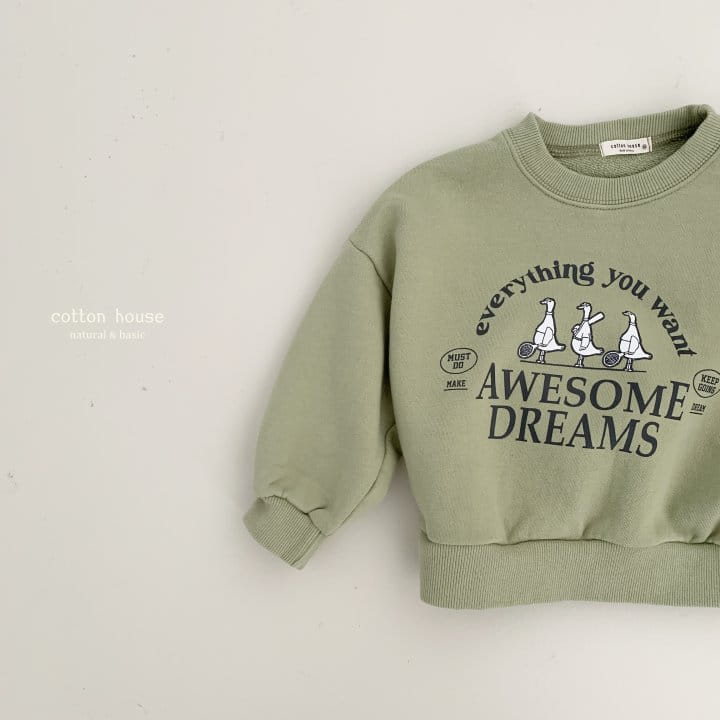 Cotton House - Korean Children Fashion - #prettylittlegirls - Duck Sweatshirt - 4