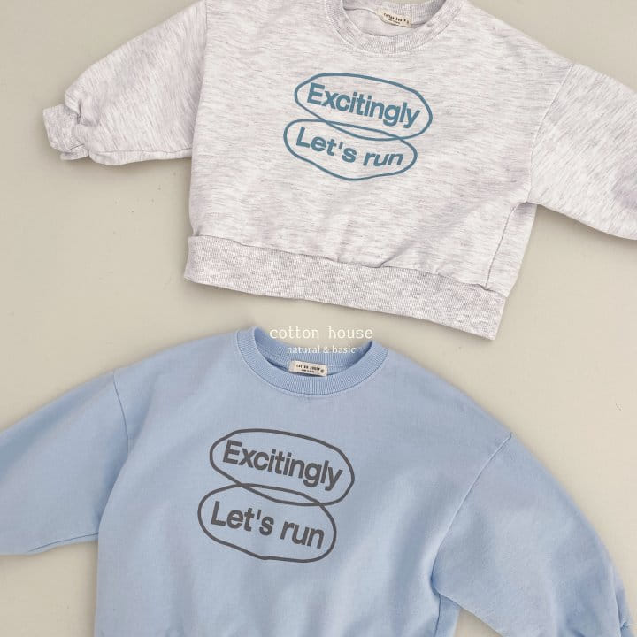 Cotton House - Korean Children Fashion - #todddlerfashion - Run Sweatshirt - 2