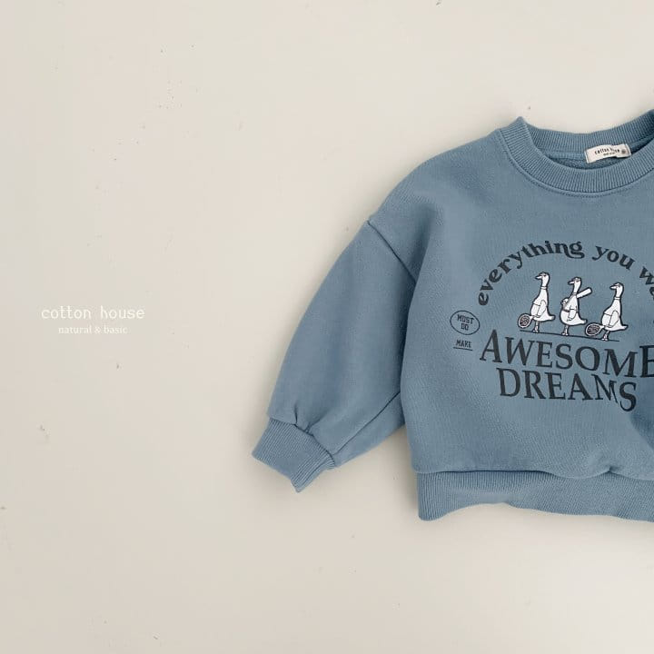 Cotton House - Korean Children Fashion - #toddlerclothing - Duck Sweatshirt - 5