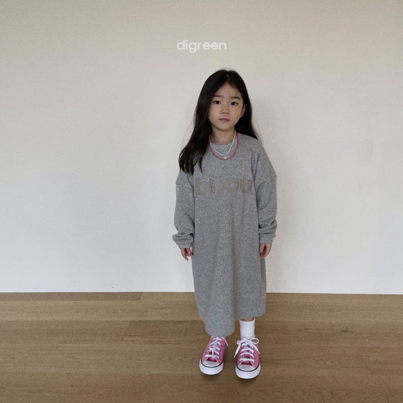 Digreen - Korean Children Fashion - #Kfashion4kids - Bijou One-piece - 8