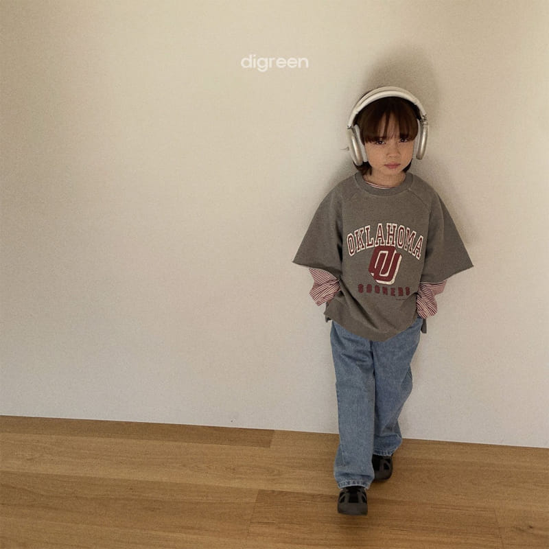 Digreen - Korean Children Fashion - #Kfashion4kids - Pigment Sweatshirt - 9
