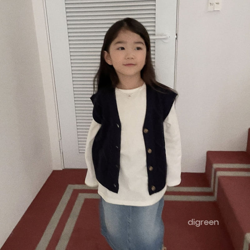 Digreen - Korean Children Fashion - #childofig - Maybe Vest - 3