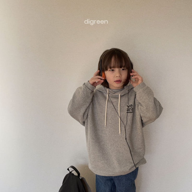 Digreen - Korean Children Fashion - #childofig - We Are Long Hoody - 9