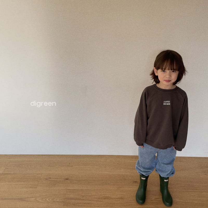 Digreen - Korean Children Fashion - #childofig - Love More Sweatshirt - 3
