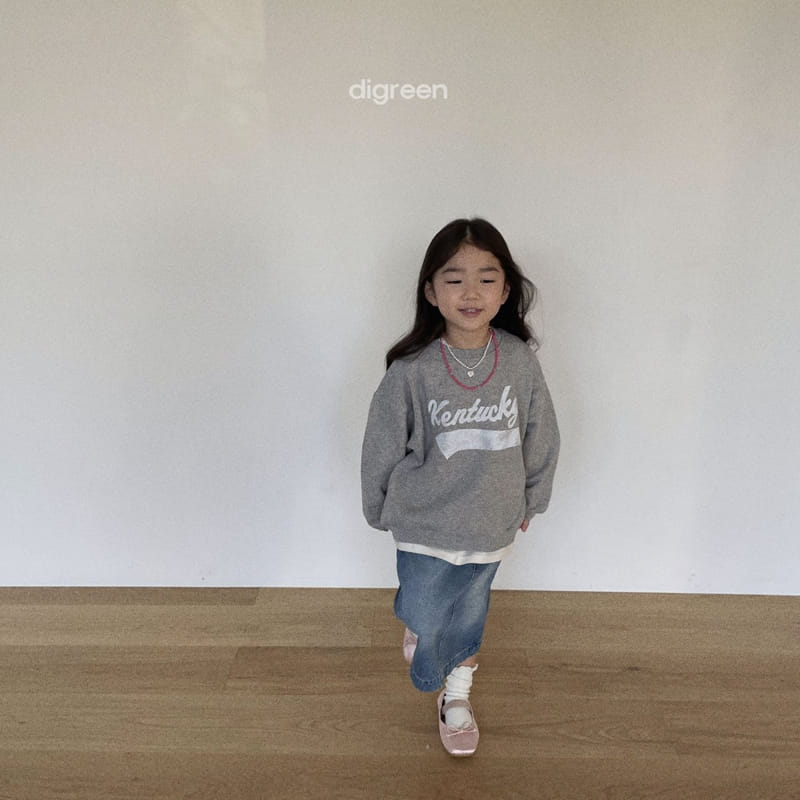 Digreen - Korean Children Fashion - #prettylittlegirls - Denim Skirt - 4