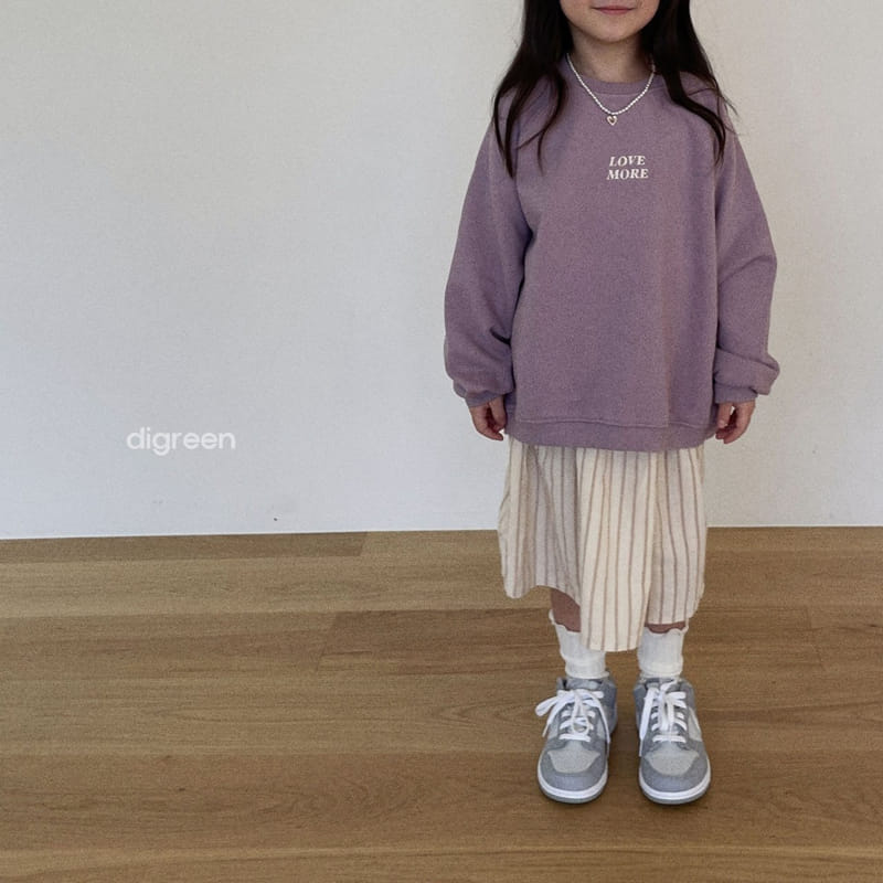 Digreen - Korean Children Fashion - #childrensboutique - Love More Sweatshirt - 5