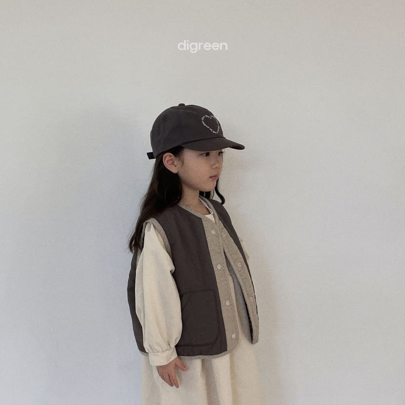 Digreen - Korean Children Fashion - #childrensboutique - Reversible Vest - 7