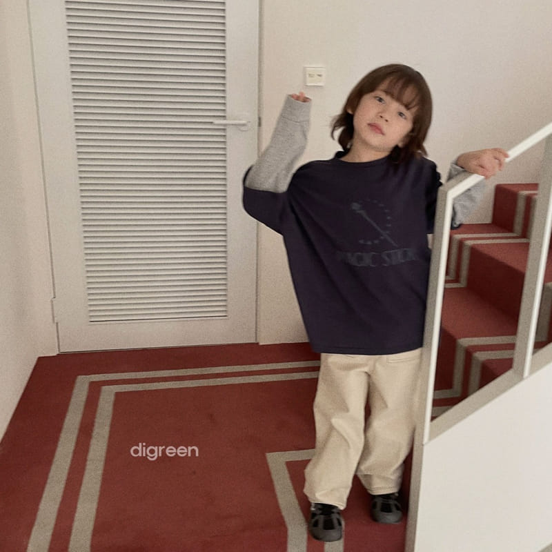 Digreen - Korean Children Fashion - #childrensboutique - Magis Stick Tee - 10
