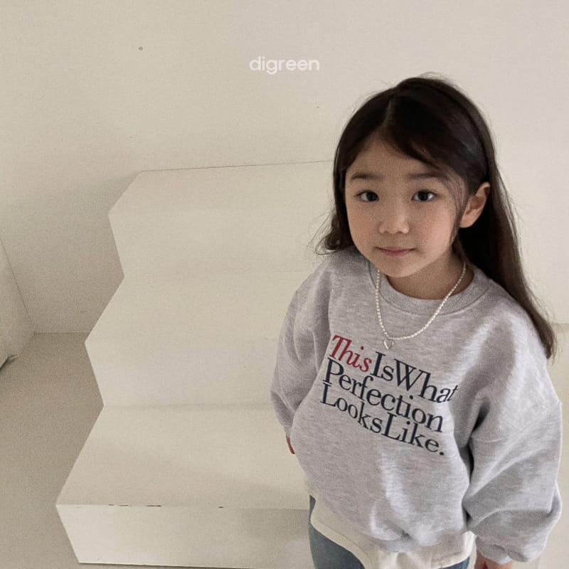 Digreen - Korean Children Fashion - #childrensboutique - Diss Sweatshirt - 7