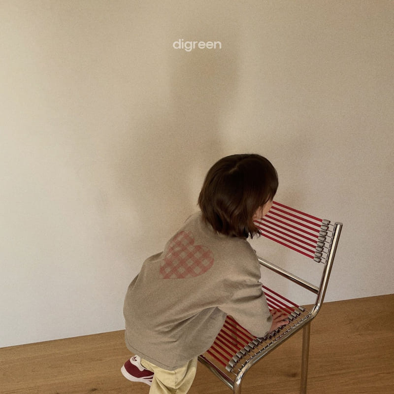 Digreen - Korean Children Fashion - #childrensboutique - Heart Tee
