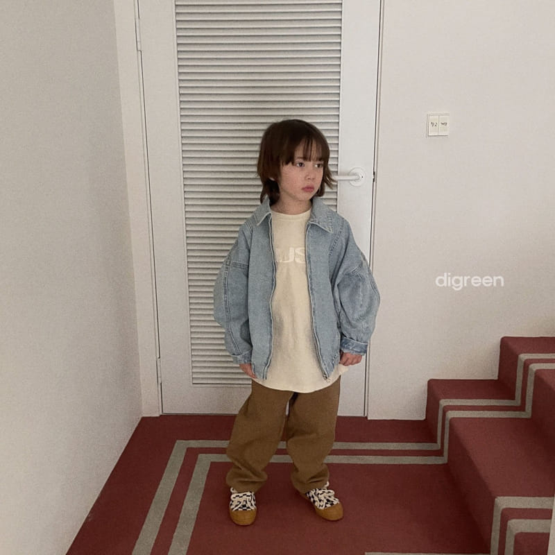 Digreen - Korean Children Fashion - #designkidswear - Mango Denim Jacket - 10
