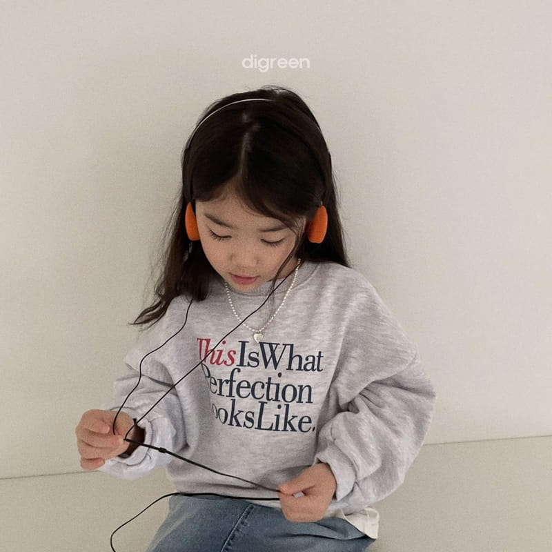 Digreen - Korean Children Fashion - #designkidswear - Diss Sweatshirt - 8