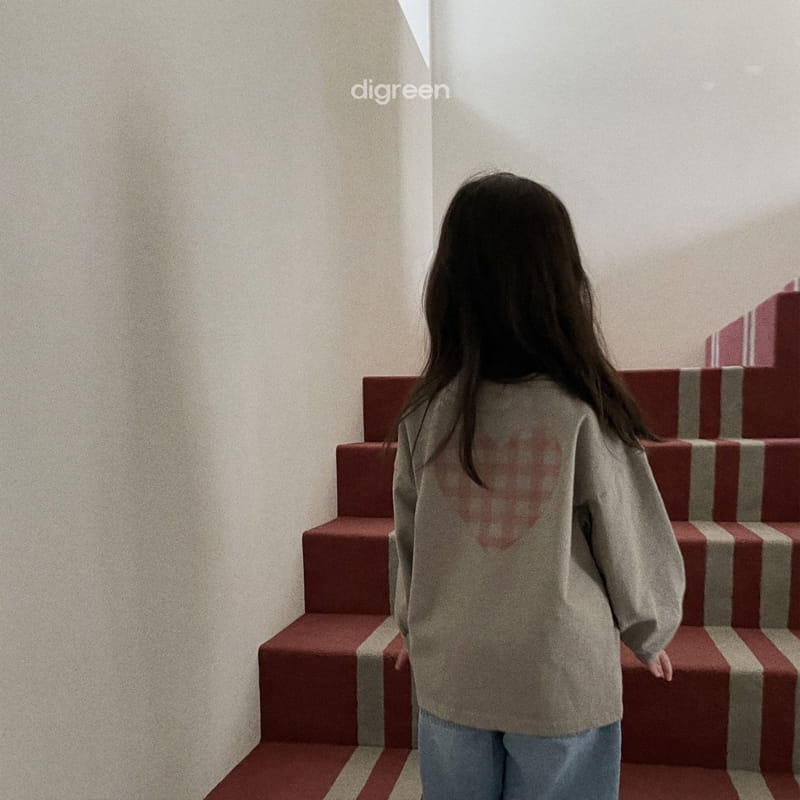 Digreen - Korean Children Fashion - #designkidswear - Heart Tee - 2