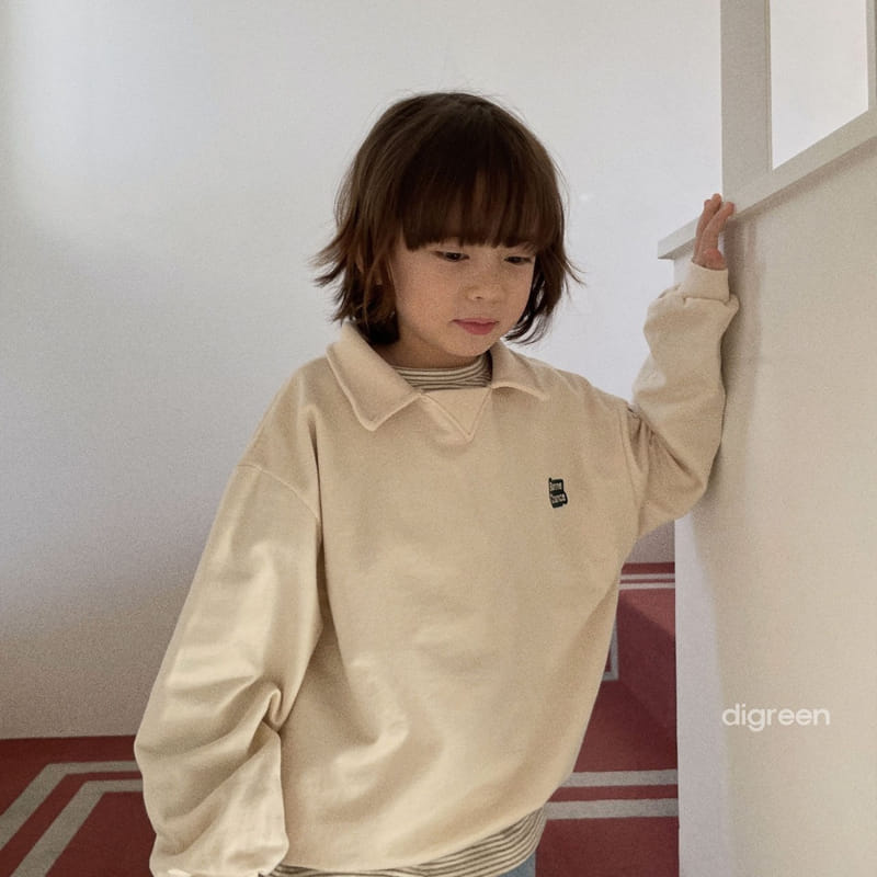 Digreen - Korean Children Fashion - #designkidswear - Bone Sweatshirt
