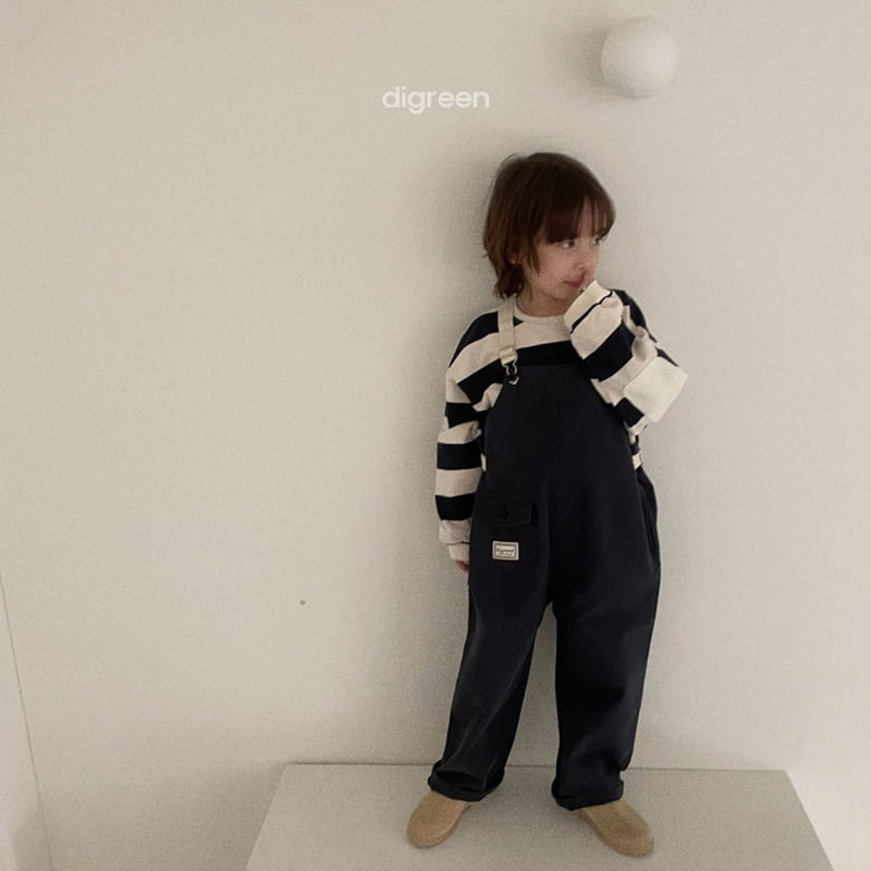 Digreen - Korean Children Fashion - #discoveringself - Timber Overalls - 2