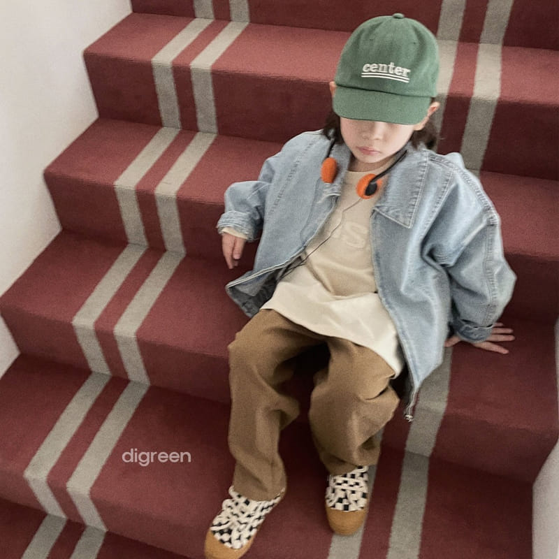 Digreen - Korean Children Fashion - #discoveringself - Mango Denim Jacket - 11